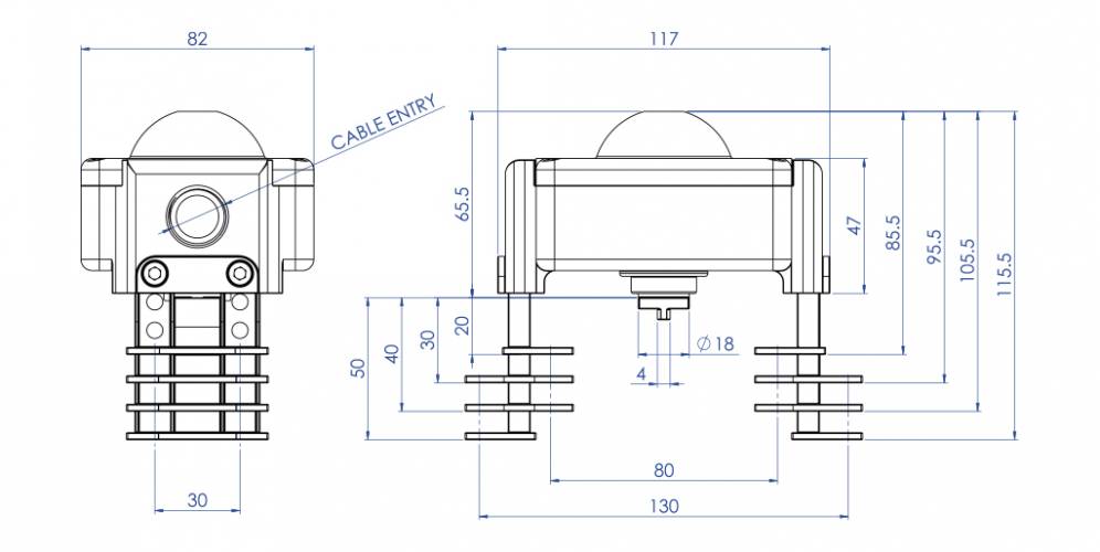 KSSP in tecnopolimero con indicatore visivo